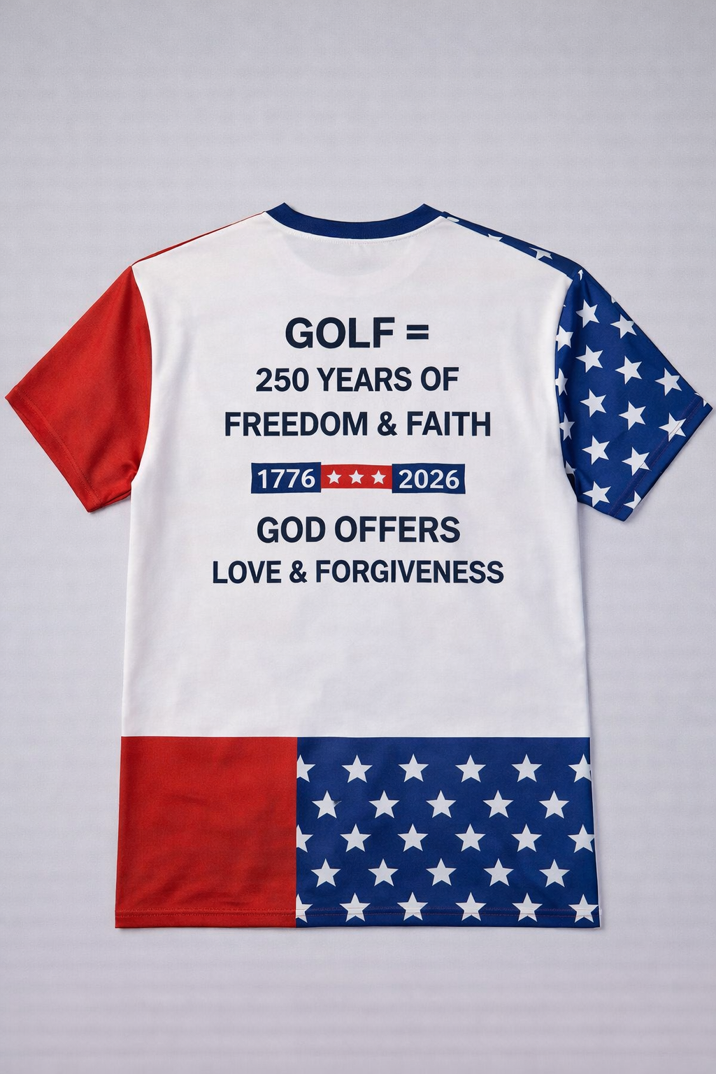 250th Year USA Faith Based Golf Tee
