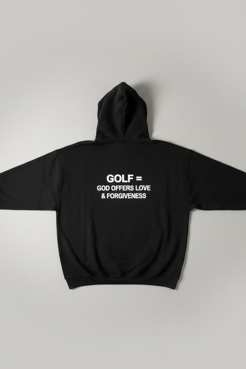 Faith Based Golf Gold Hoodie