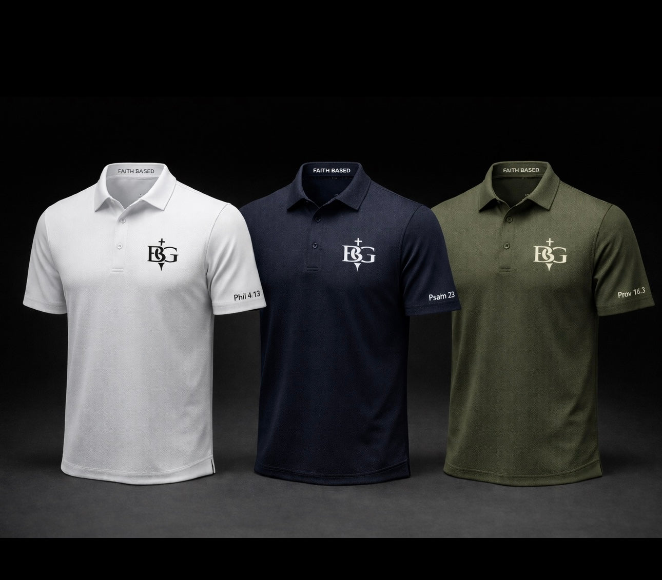 Faith Based Golf Polos