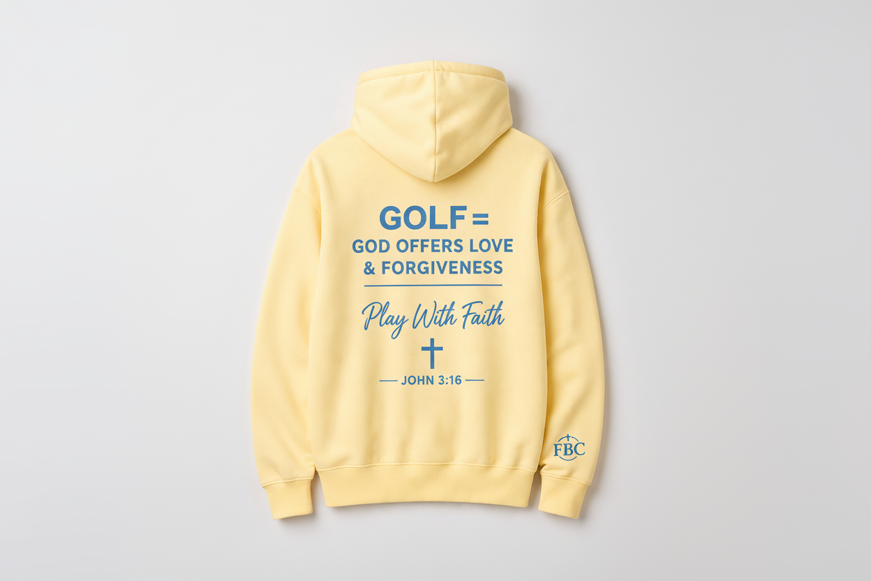 Women's Faith Based Golf Hoodie