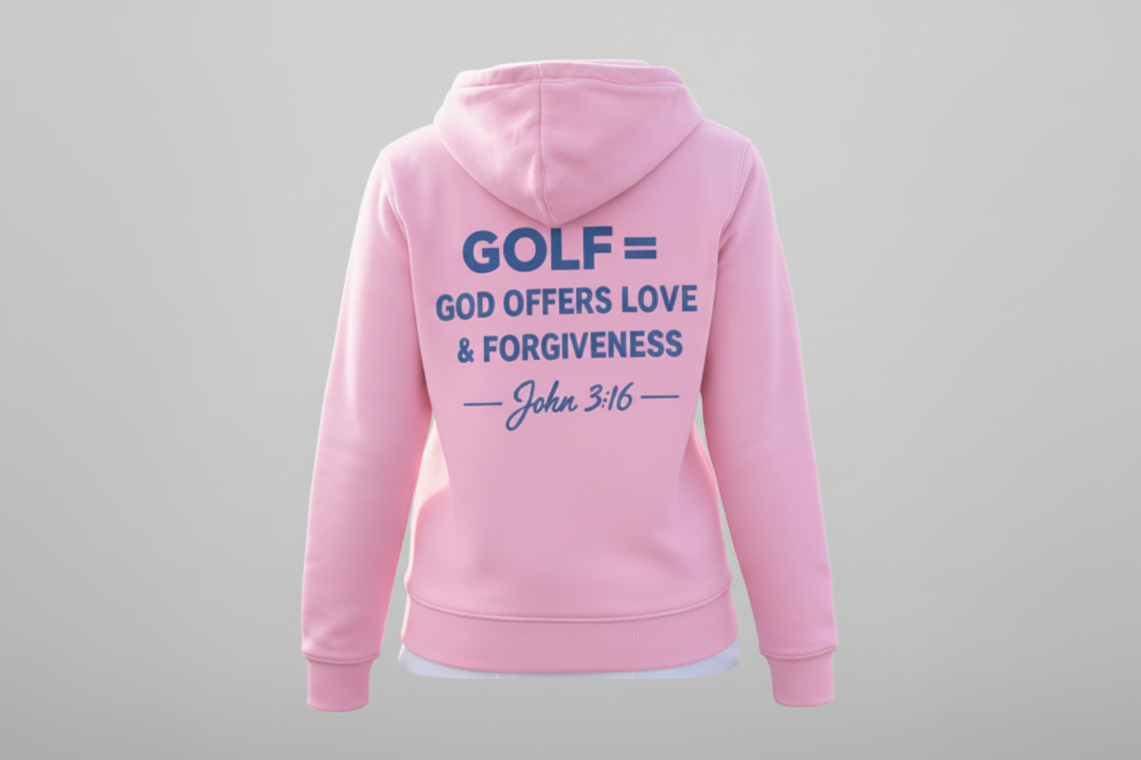 Women's Faith Based Golf Hoodie