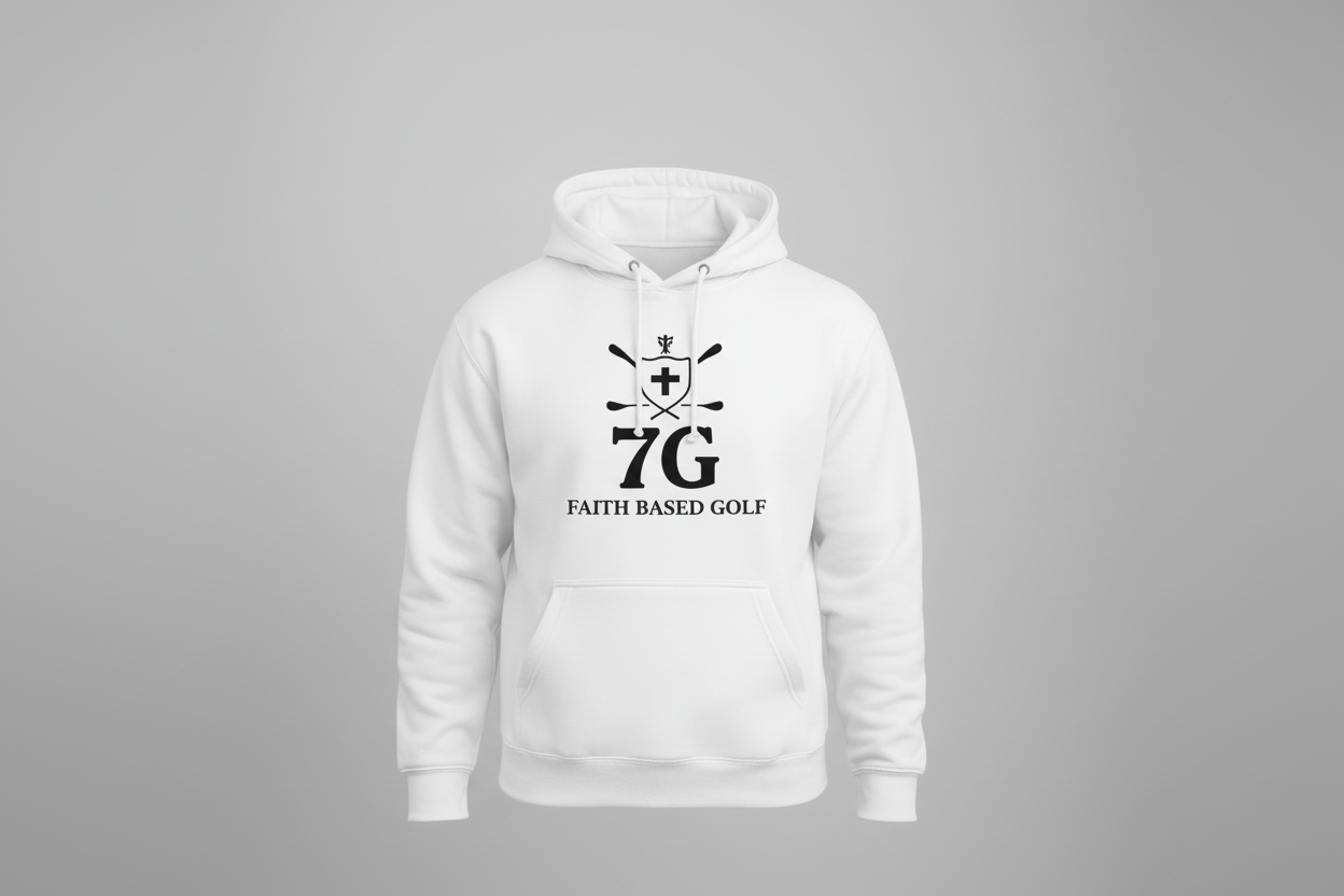 White Hoodie Front