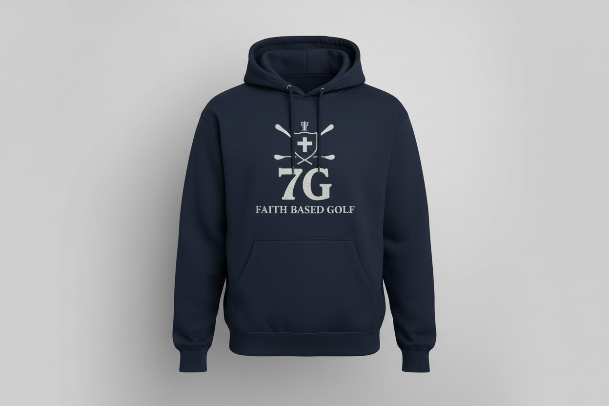 Navy Hoodie Front
